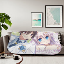 Load image into Gallery viewer, Yū Otosaka and Nao Tomori Together Sherpa Blanket
