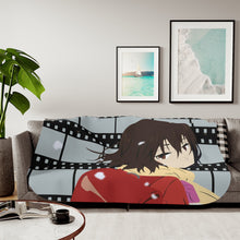 Load image into Gallery viewer, Anime ERASED Sherpa Blanket
