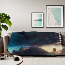 Load image into Gallery viewer, Anime Tengen Toppa Gurren Lagannr Sherpa Blanket
