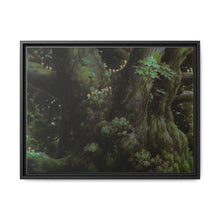 Load image into Gallery viewer, Anime Princess Mononoke Canvas Framed Art Print
