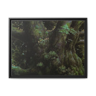 Anime Princess Mononoke Canvas Framed Art Print