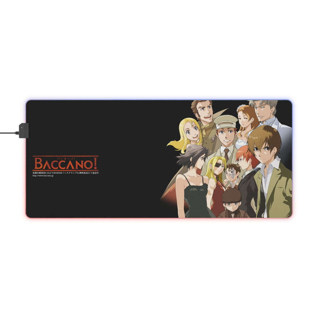 Baccano! RGB LED Mouse Pad (Desk Mat)