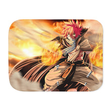 Load image into Gallery viewer, Fairy Tail Natsu Dragneel Sherpa Blanket
