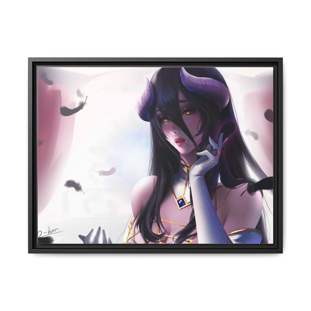Anime Overlord Canvas Framed Art Print