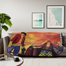 Load image into Gallery viewer, Anime One Piece Sherpa Blanket
