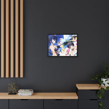 Load image into Gallery viewer, Love, Chunibyo &amp; Other Delusions Rikka Takanashi, Sanae Dekomori, Shinka Nibutani, Kumin Tsuyuri Canvas Framed Art Print
