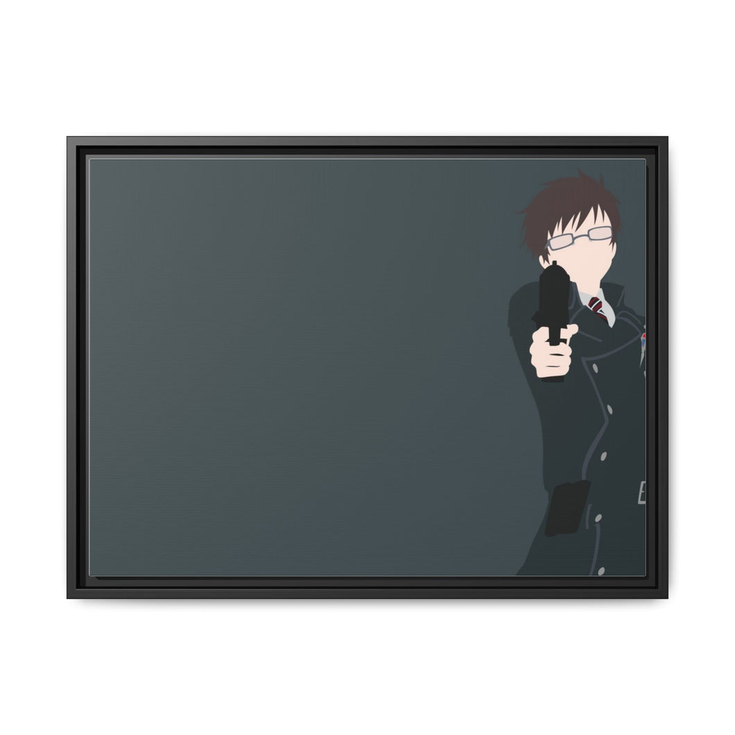 Yukio Okumura Canvas Framed Art Print