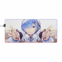 Load image into Gallery viewer, Anime Re:ZERO -Starting Life in Another World- RGB LED Mouse Pad (Desk Mat)
