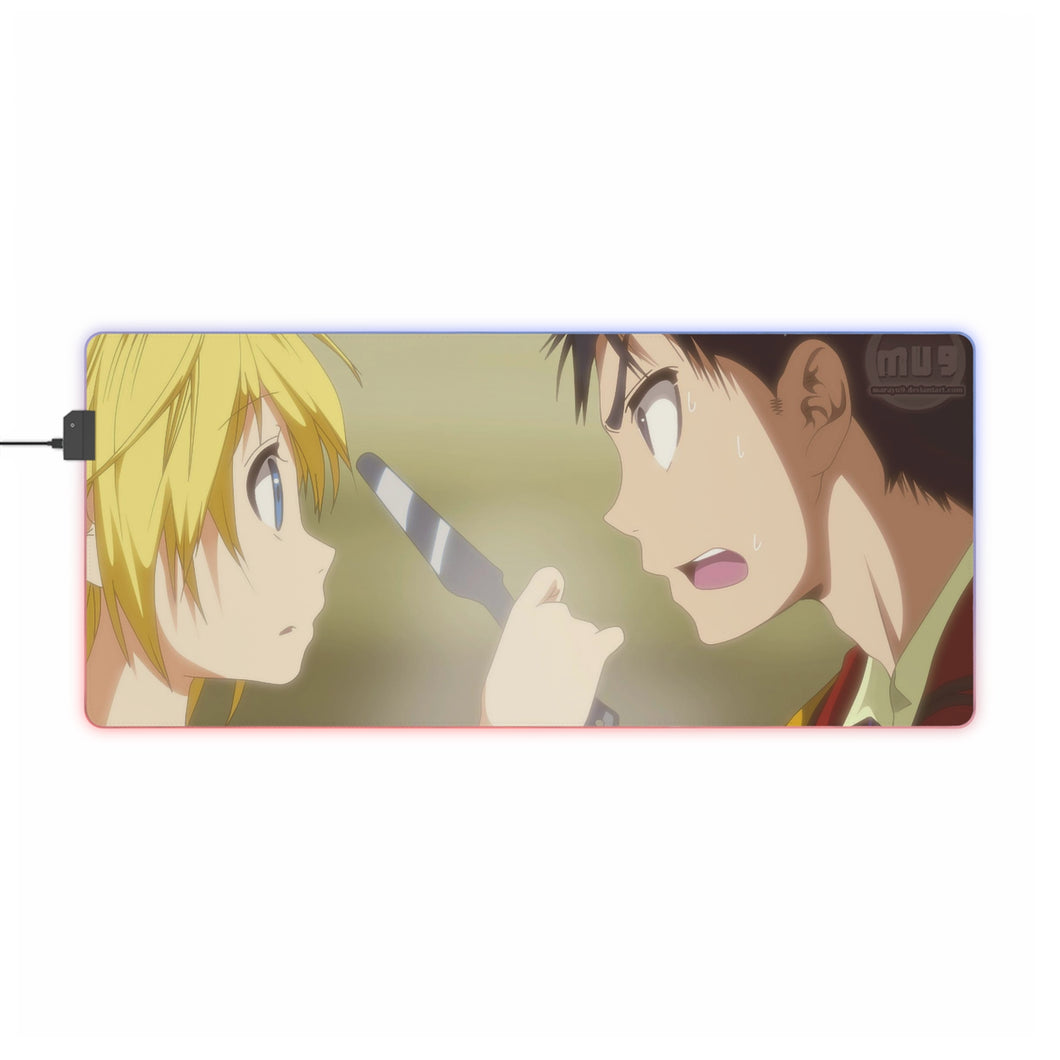 Nisekoi Chitoge Kirisaki RGB LED Mouse Pad (Desk Mat)