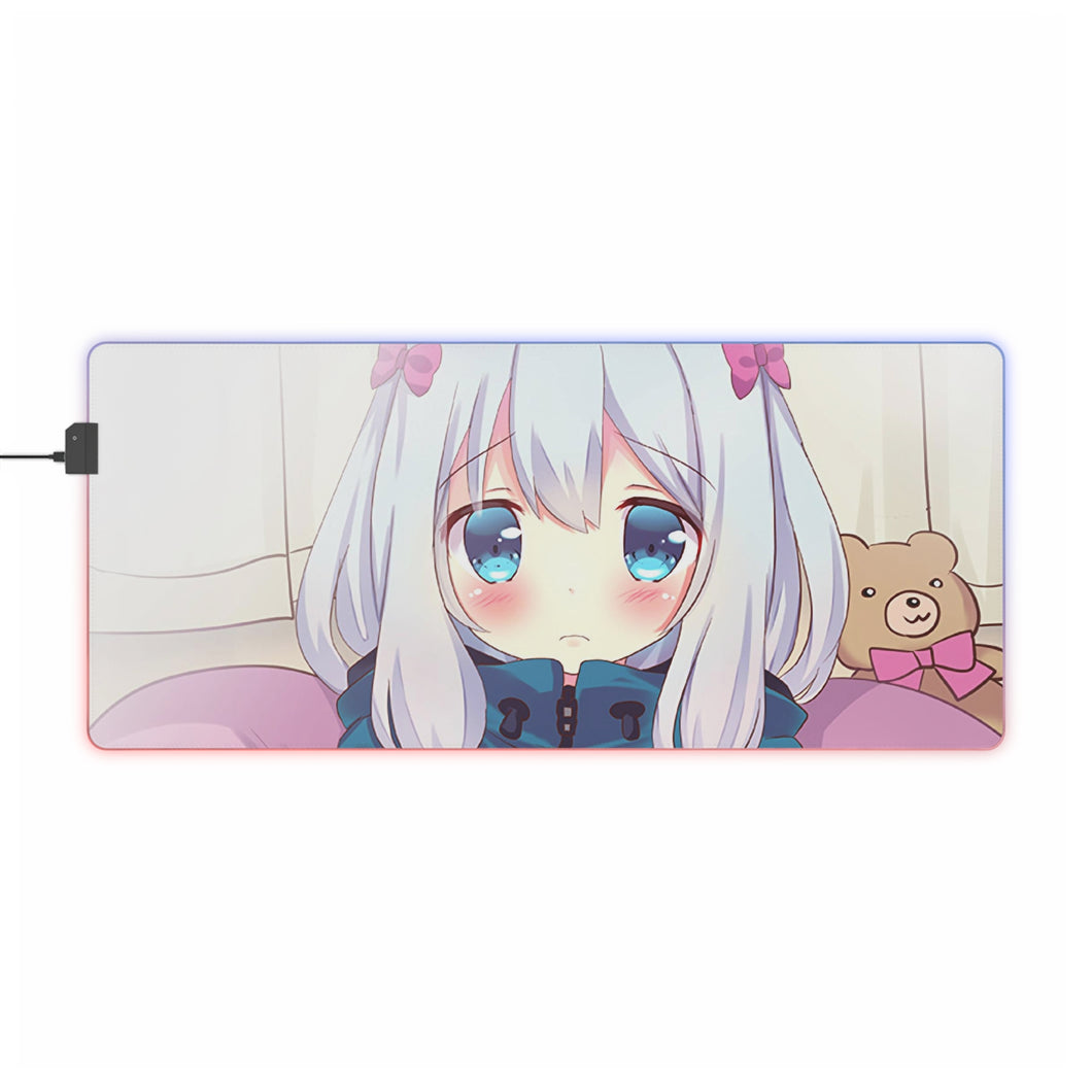 EroManga-Sensei RGB LED Mouse Pad (Desk Mat)