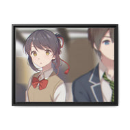 Anime Your Name. Canvas Framed Art Print