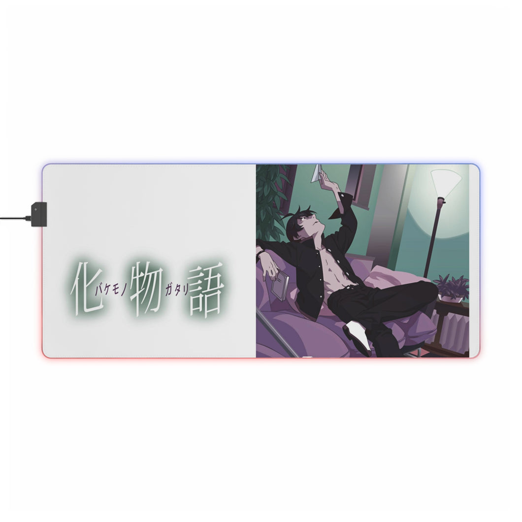 Monogatari (Series) RGB LED Mouse Pad (Desk Mat)