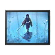 Giyuu Tomioka Canvas Framed Art Print