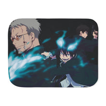 Load image into Gallery viewer, Blue Exorcist Sherpa Blanket
