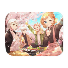 Load image into Gallery viewer, Kakegurui Itsuki Sumeragi, Kaede Manyuda Sherpa Blanket
