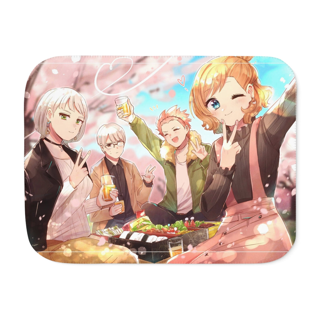 Kakegurui Itsuki Sumeragi, Kaede Manyuda Sherpa Blanket