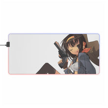 Load image into Gallery viewer, The Melancholy Of Haruhi Suzumiya RGB LED Mouse Pad (Desk Mat)
