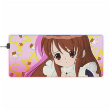 Load image into Gallery viewer, The Melancholy Of Haruhi Suzumiya RGB LED Mouse Pad (Desk Mat)
