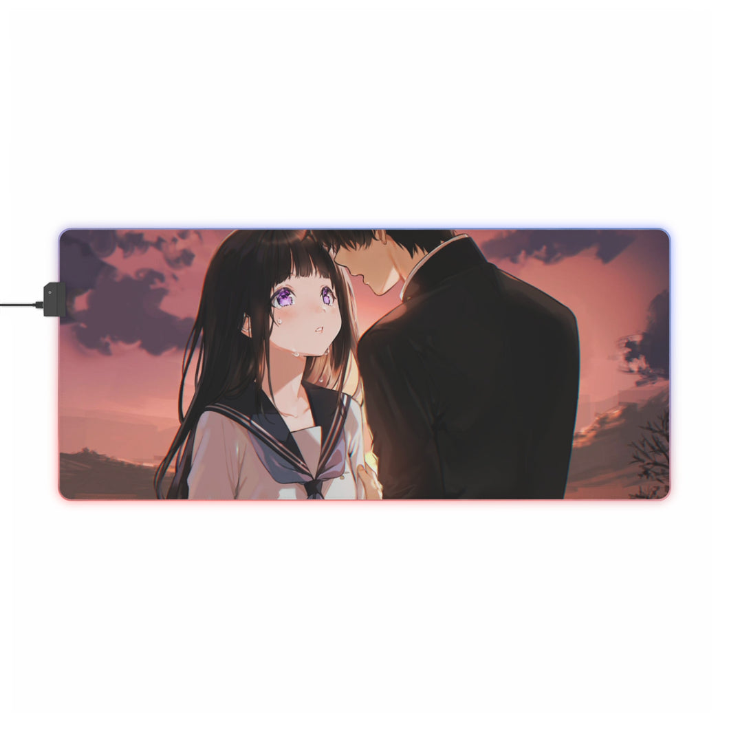 Hyouka Eru Chitanda RGB LED Mouse Pad (Desk Mat)