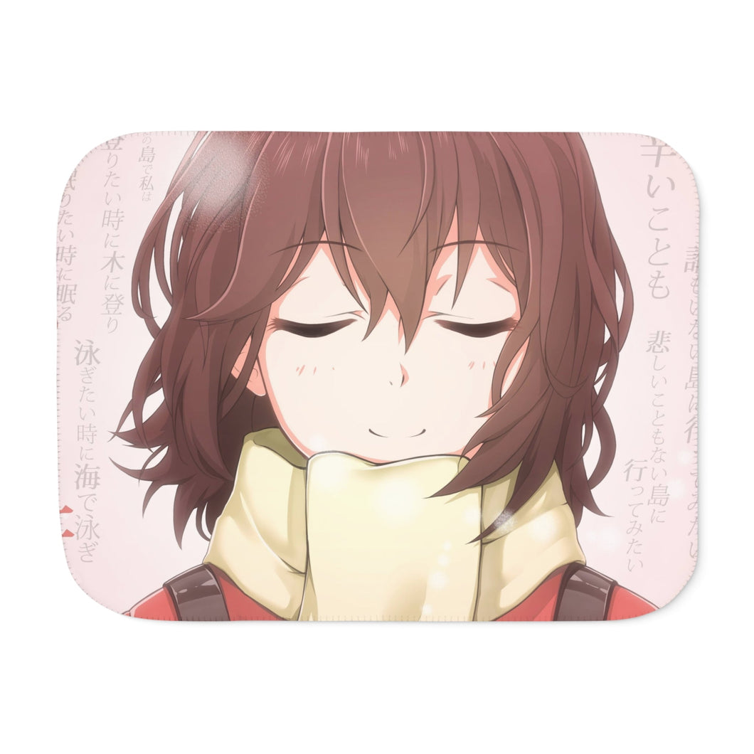 Anime ERASED Sherpa Blanket