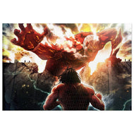 Colossal titan vs Eren Titan Jigsaw Puzzle
