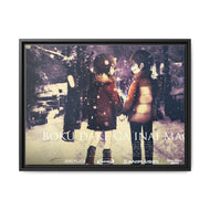 Anime ERASED Canvas Framed Art Print