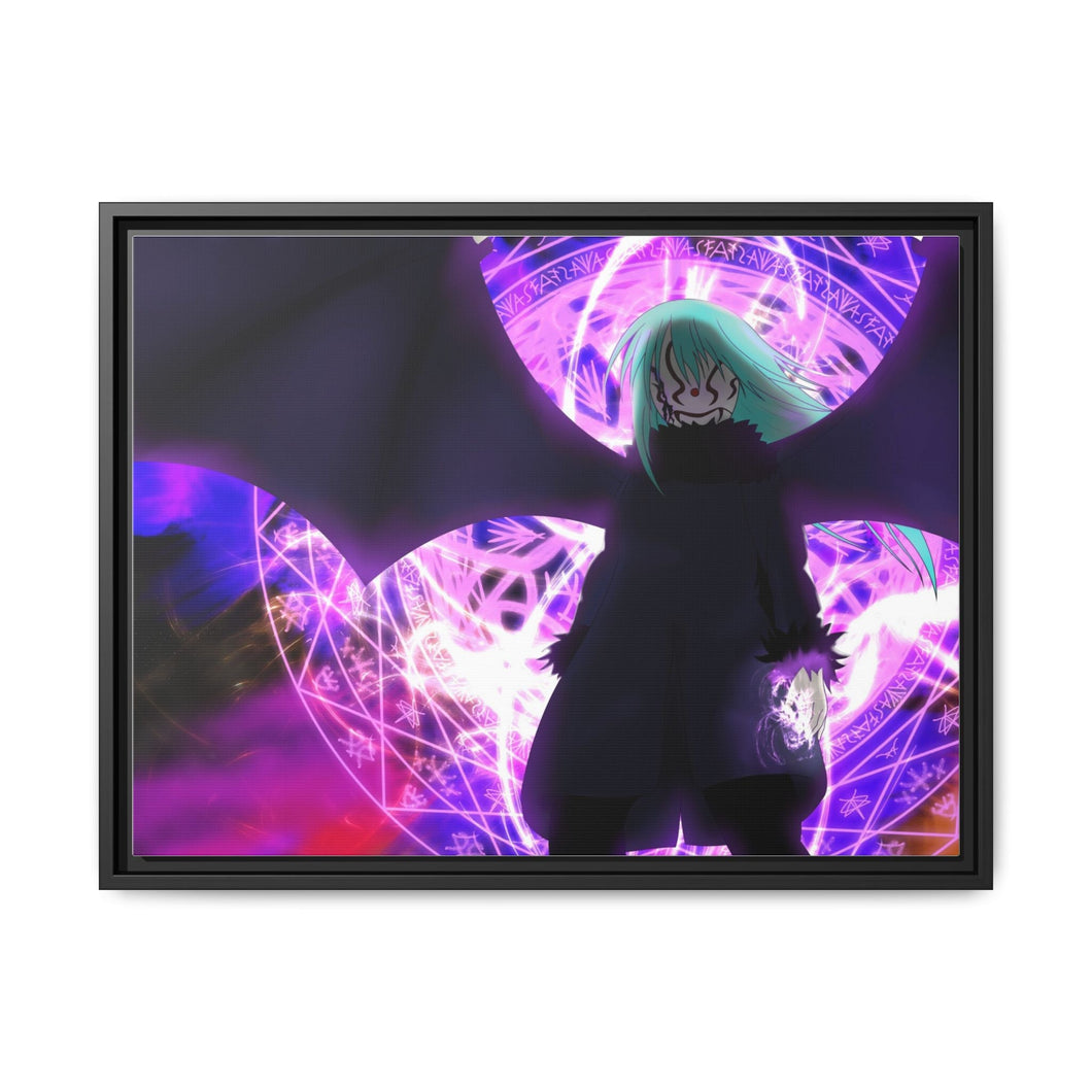 That Time I Got Reincarnated As A Slime Canvas Framed Art Print