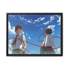 Load image into Gallery viewer, Your Name. Canvas Framed Art Print
