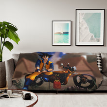 Load image into Gallery viewer, Anime Dragon Ball Sherpa Blanket
