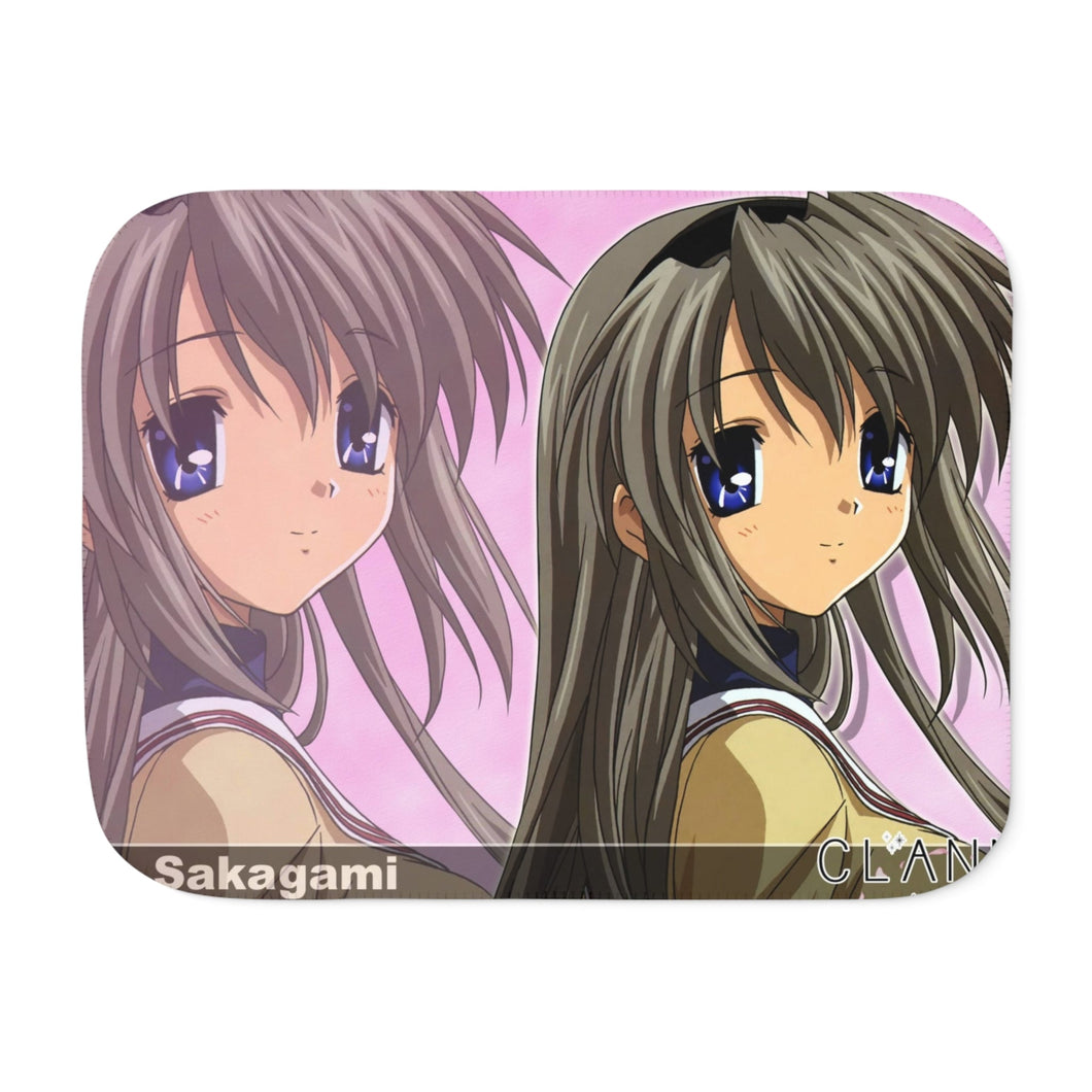 Clannad Tomoyo Sakagami Sherpa Blanket