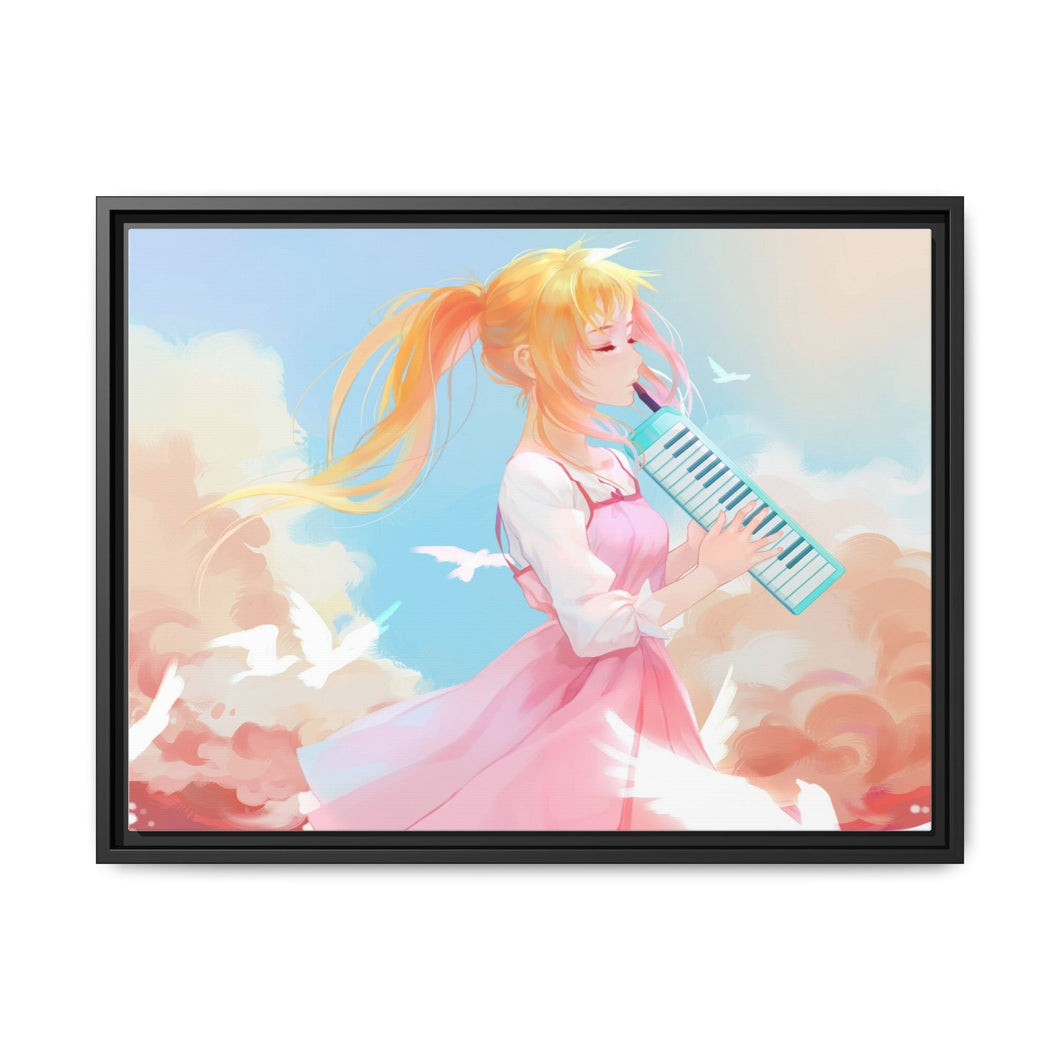 Kaori Miyazono Canvas Framed Art Print