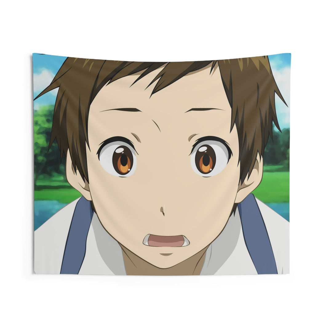 Satoshi Fukube Face Indoor Wall Tapestry