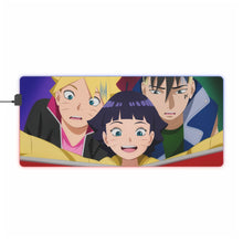 Load image into Gallery viewer, Himawari, Boruto, Kawaki and... interesting book RGB LED Mouse Pad (Desk Mat)

