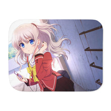 Load image into Gallery viewer, Nao Tomori listening to music Sherpa Blanket
