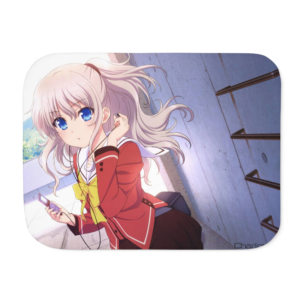 Nao Tomori listening to music Sherpa Blanket