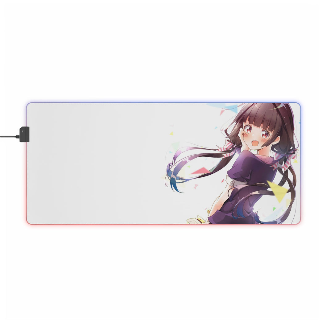 Masamune-kun's Revenge Aki Adagaki RGB LED Mouse Pad (Desk Mat)