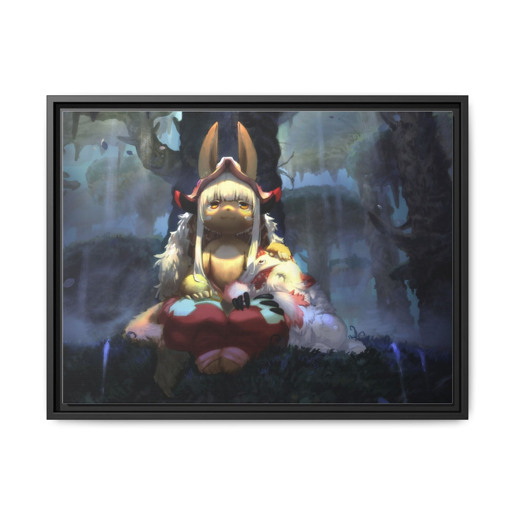 Anime Made In Abyss Canvas Framed Art Print