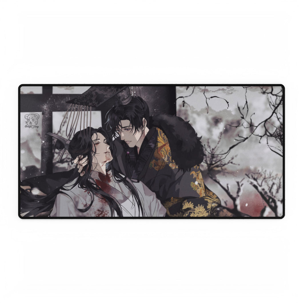Anime The Husky and His White Cat Shizun Mouse Pad (Desk Mat)