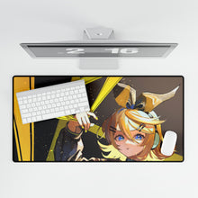 Load image into Gallery viewer, Rin Kagamine Mouse Pad (Desk Mat)
