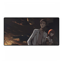 Load image into Gallery viewer, Makise Kurisu &amp; Rintaro Okabe Mouse Pad (Desk Mat)
