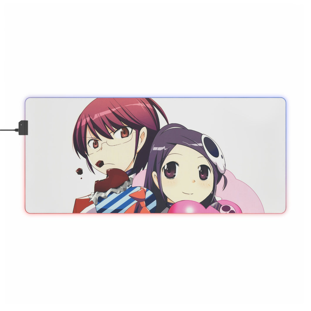 The World God Only Knows RGB LED Mouse Pad (Desk Mat)