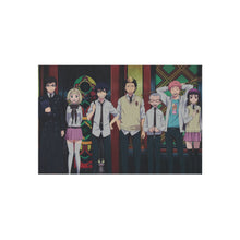 Load image into Gallery viewer, Blue Exorcist Rin Okumura, Yukio Okumura, Kuro, Shiemi Moriyama Rug
