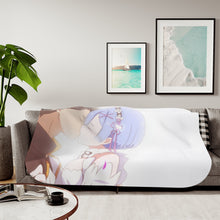 Load image into Gallery viewer, Anime Re:ZERO -Starting Life in Another World- Sherpa Blanket
