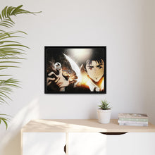 Load image into Gallery viewer, Shinichi Izumi And Migi Canvas Framed Art Print
