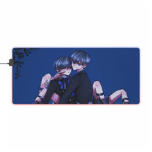 Load image into Gallery viewer, Black Butler RGB LED Mouse Pad (Desk Mat)
