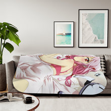 Load image into Gallery viewer, Anime Guilty Crown Sherpa Blanket
