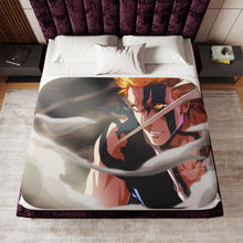 Load image into Gallery viewer, Ichigo Kurosaki (Bleach) Sherpa Blanket

