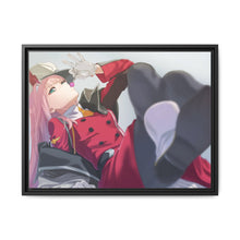 Load image into Gallery viewer, Zero Two Canvas Framed Art Print
