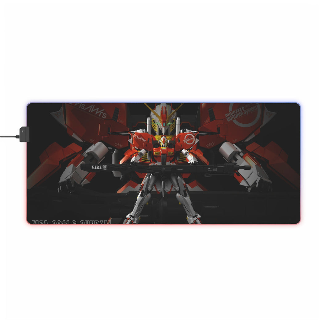 Anime Gundam RGB LED Mouse Pad (Desk Mat)