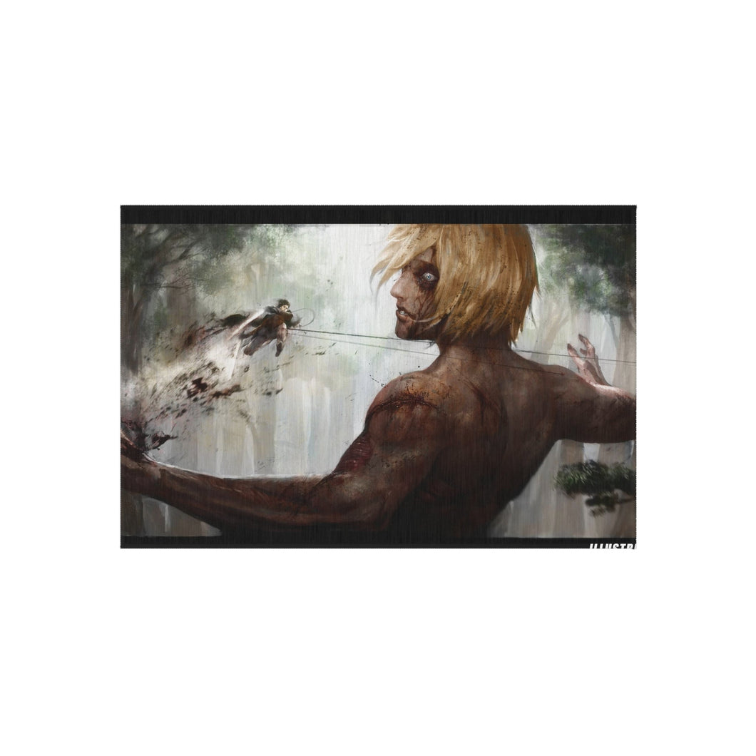 Anime Attack On Titan Rug